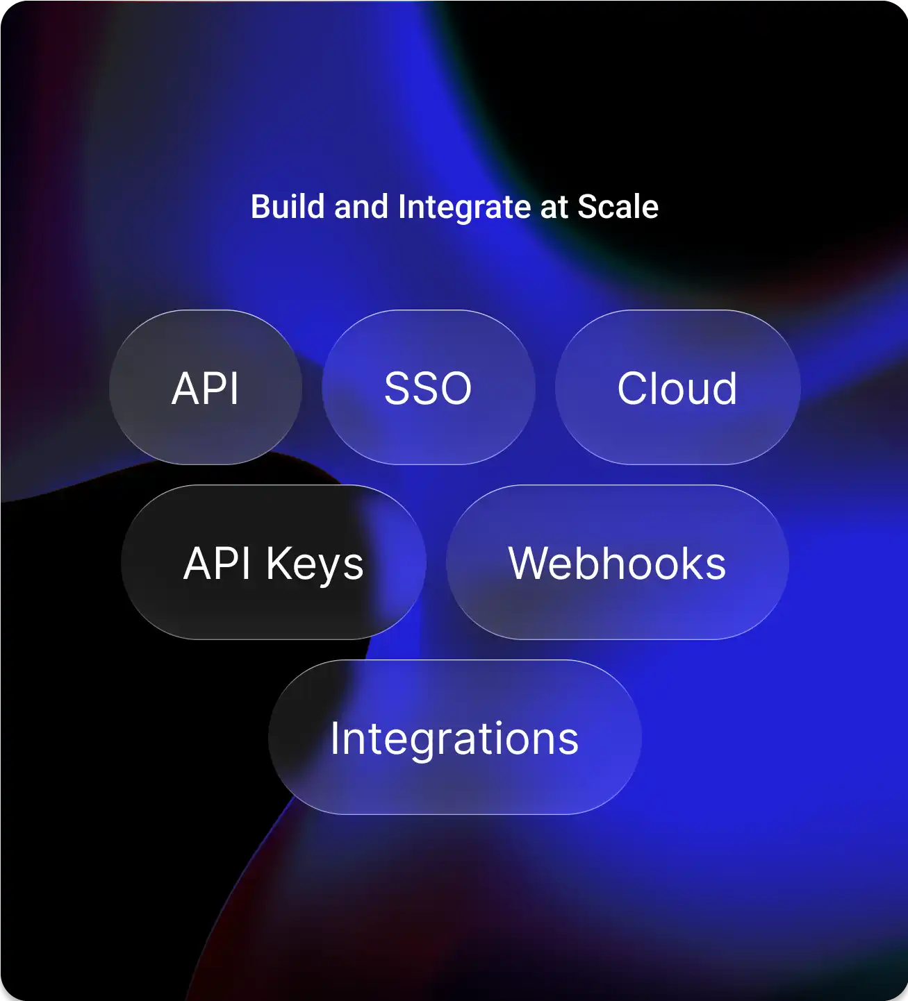 Build and Integrate at Scale